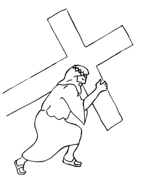 jesus caring coloring pages - photo #4